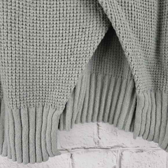 MADEWELL Green Eastbrook Turtleneck Sweater, XS - Picture 4 of 7